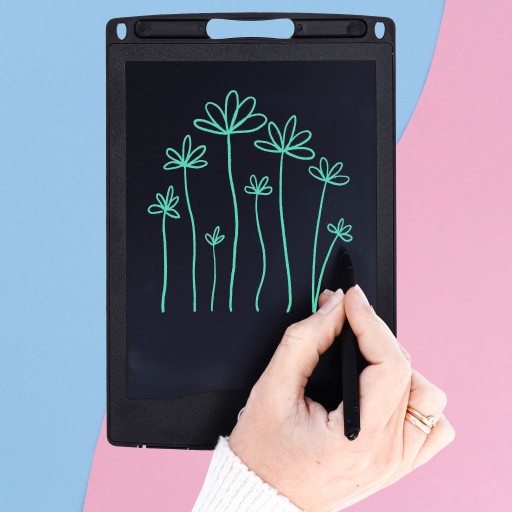 GRAFICKÝ TABLET na kreslenie pre deti, popis, stylus, tabuľa, 19x28,5cm