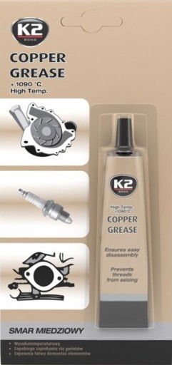 K2 COPPER GREASE Medený tuk 20g B401N
