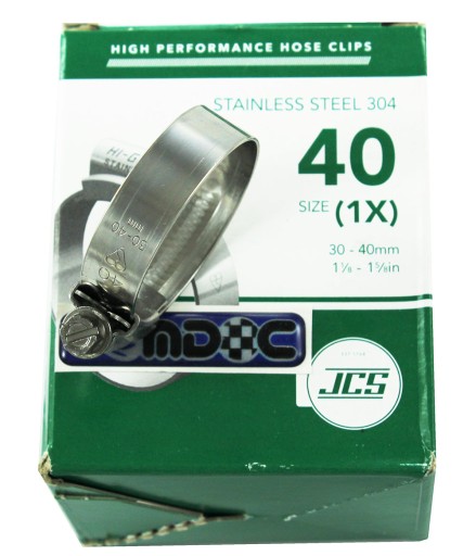 HI-GRIP JCS Svorka 30-40mm 304 remienok z nehrdzavejúcej ocele