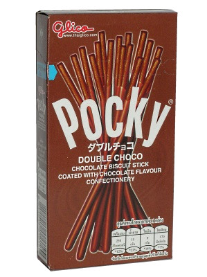 Pocky Double Choco tyčinky 39g - Glico