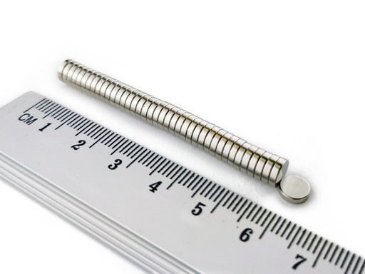 VALEC NEODYMOVÝ MAGNET 6x1,5 N38 SADA 40 KS