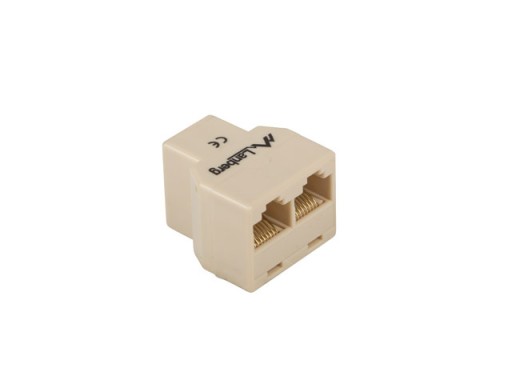 LANBERG RJ45 LAN rozbočovač AD-RJ45-2RJ45-OU