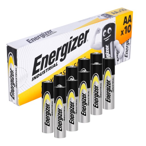 10x VÝKONNÝ ENERGIZER INDUSTRIAL LR6 R6 AA BATÉRIA
