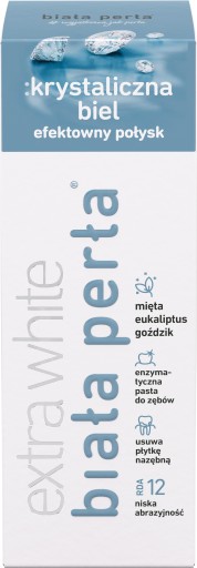 BIELA KRYŠTÁLOVÁ PERLA BIELA ZUBNÁ PASTA 75ML