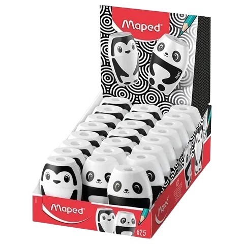 Shaker Shakky ostrička 1 otvor Maped s nádobou Panda Penguin