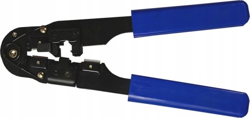 Krimpovací nástroj pre LAN RJ45 MODULÁRNE ZÁSTRČKY RJ-45 REZACIA FUNKCIA