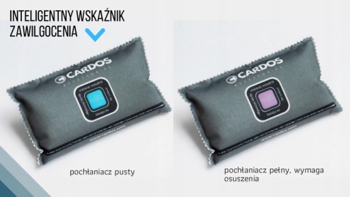 Opakovane použiteľný absorbér vlhkosti K2 Cardos