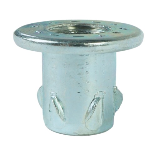 Zásuvka 10x M10 x 15 mm, tepaná nábytková vložka do dreva, nábytkové nožičky