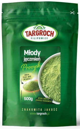Mladý poľský zelený jačmeň v prášku 500g TARGR