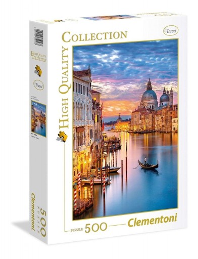 Puzzle 500. HQ Lighting Venice. Clementoni. 35056.