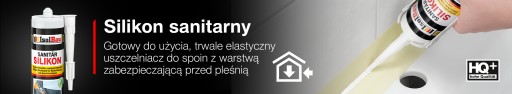 ISOLBAU Sanitárny silikón Biely 300 ml