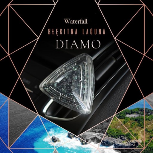 K2 DIAMO VODOPÁDOVÝ OSVIEŽOVAČ AUTA, VÔŇA DO AUTA
