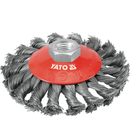YATO KOTÚČOVÁ KEFA FI 100MM M14 NAPÍNANÝ DRÔT