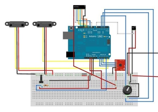 Doska prototypu MB-102 830 polí