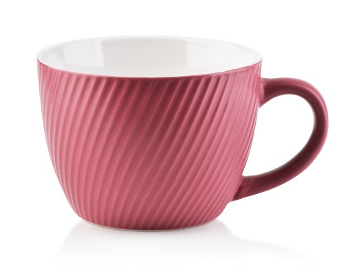 Keramický hrnček 480ml SALLY LINES Ruž