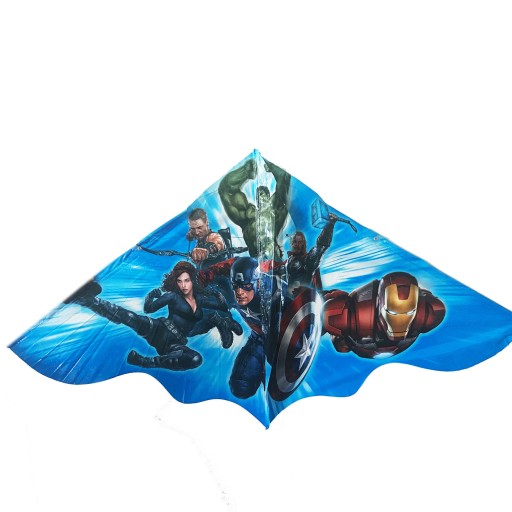 AVENGERS VEĽKÝ KITE PRE DETI XL HULK IRONMAN 116 x 60 cm SUPERHRDINA
