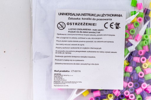 Nažehľovacie korálky FLOWER Žehlička pre deti Šablóna