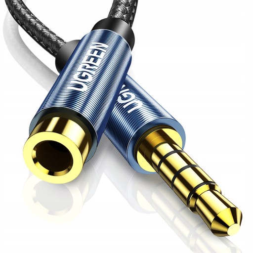 UGREEN ADAPTÉR PREdlžovacieho káblu AUDIO AUX MINIJACK 3,5MM 1,5M