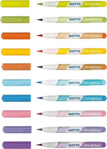 GIOTTO TURBO MÄKKÉ KEFOVÉ PERÁ 10 FAREB PASTEL 426900