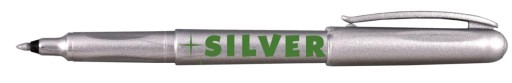 Permanentný popisovač strieborný 1mm 2670 Centropen