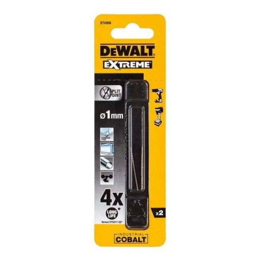 Kobaltový vrták do kovu 2mm 2ks DeWalt DT4900