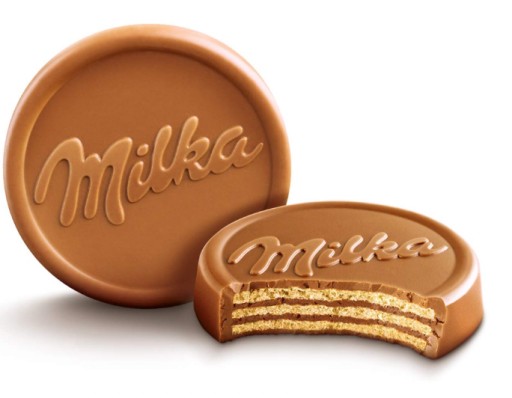 Milka Choco wafle so smotanovou mliečnou čokoládou oblátková tyčinka 1 ks plnená