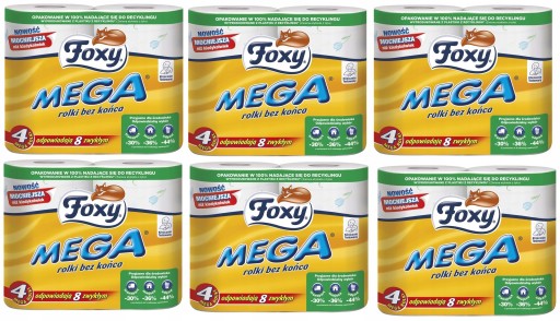 FOXY PAPIER MEGA 4 VALCE NOVINKA