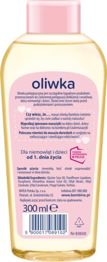 BAMBINO olej pre deti a dojčatá 150ml