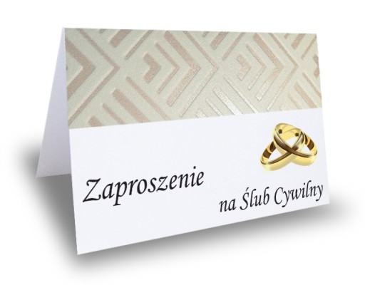 Pozvánky na civilný sobáš KRAJKA