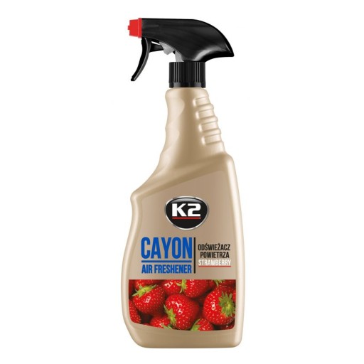 K2 CAYON 700 ml. OSVIEŽOVAČ VZDUCHU JAHODY