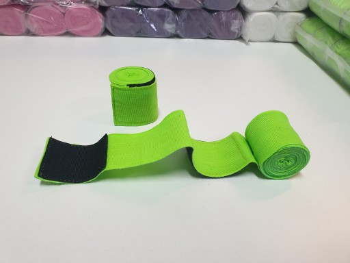 Bandáže pásky boxerské omotávky ČIERNA 2,5M