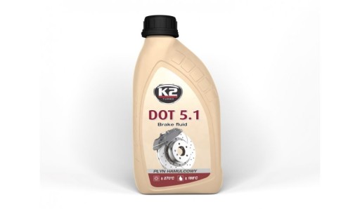 Brzdová kvapalina K2 DOT 5.1 - 500ml