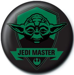 Špendlík na oblečenie do ruksaku Star Wars Jedi Master