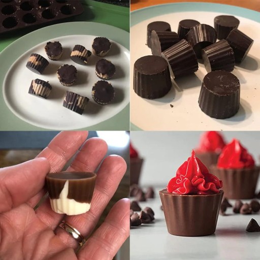 Silikónová forma, forma na pralinkové čokolády