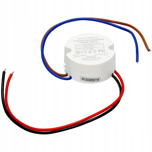 12V LED zdroj 15W 1,25A Pre FI60 IP67 box RGB LED pásik