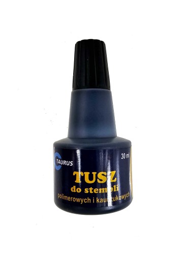 Atrament na pečiatku 30 ml čierny