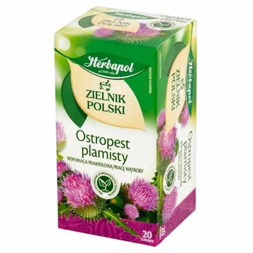 HERBAPOL Poľský herbár Ostropestrec mariánsky 20x2g