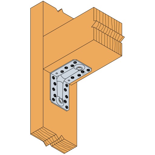 Konektor tesársky štvorhran 88x88x65x2,0mm 1 ks.