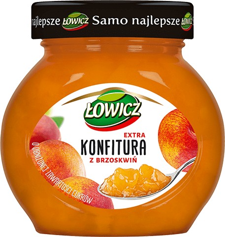 ŁOWICZ Broskyňový džem 240 g