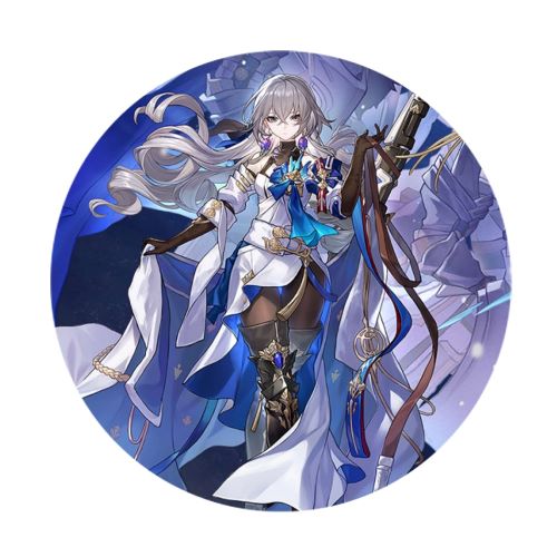 Honkai Star Rail Bronya 58mm kolík