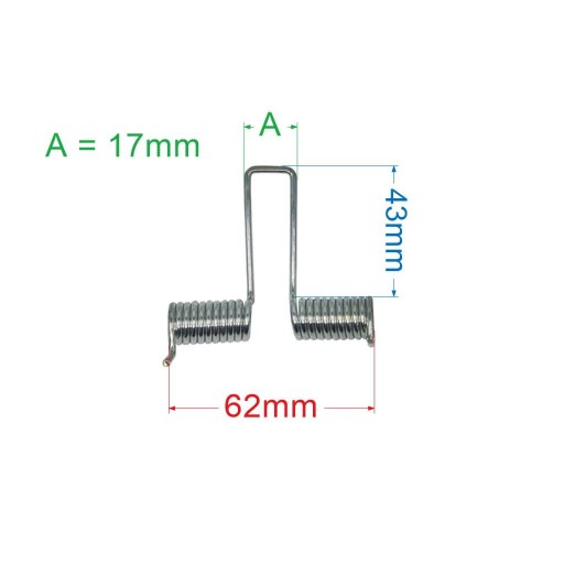 NAC RIWALL KOŠÍK KOSAČKY KLAPKA NÁPRAVY PRUŽINA