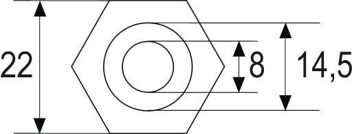 KOTÚČOVÝ TEPLOMER CO 63mm 1/2