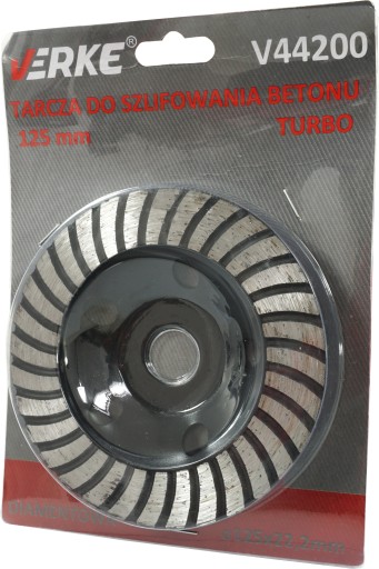 DIAMANTOVÝ POHÁR BRÚSNY KOTÚČ NA BRÚSENIE BETÓNU 125MM TURBO