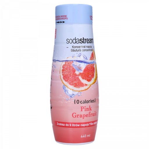 Sirupový koncentrát pre SodaStream Pink grapefruit carbonator 440 ml 0 kalórií