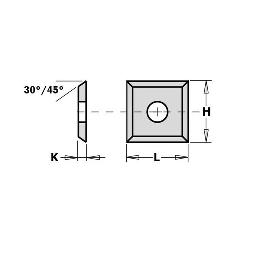 CMT HM TABUĽKA 12X12X1,5MM 412124