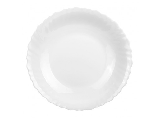 Feston tanier hlboký 21 cm biely LUMINARC