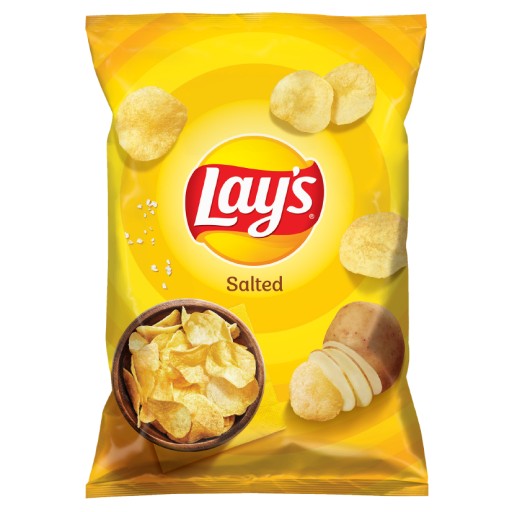 Zemiakové lupienky Lay's solené 130 g