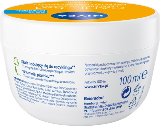 NIVEA CARE 5v1 Krém na tvár proti vráskam proti starnutiu 100 ml