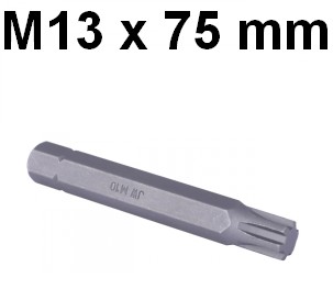 Bit 10mm RIBE M13 x 75mm D10R75M13A Jonnesway