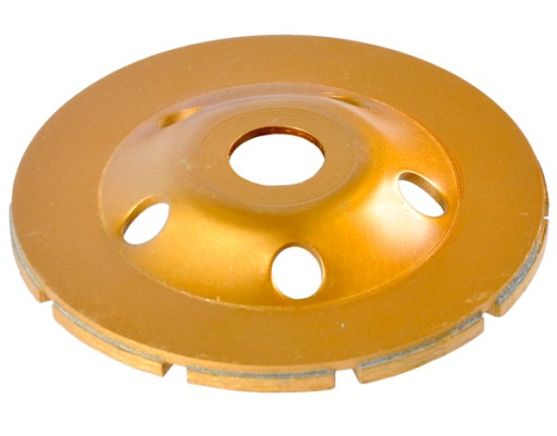 Diamantový štít. segment.duble na brúsenie betónu 125mmx22,23 Heidmann H00122